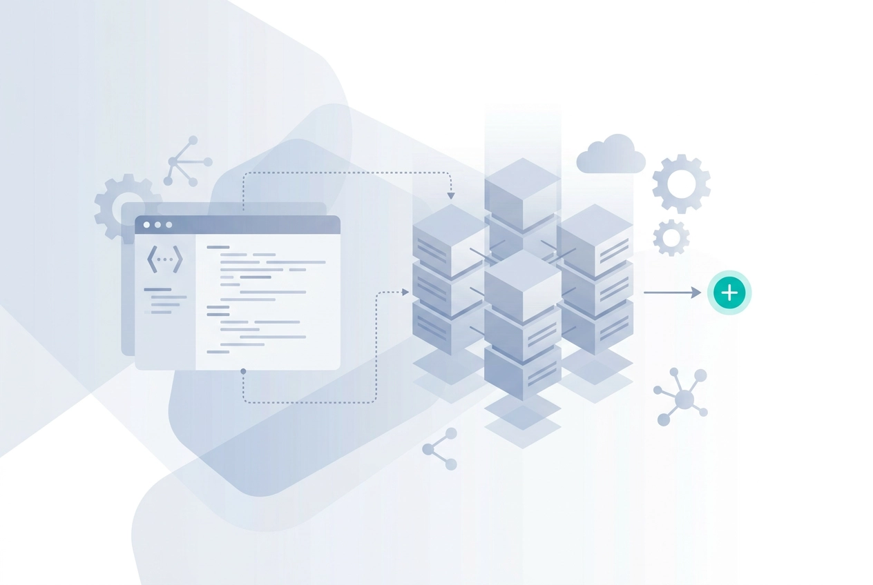 Professional header image for educational tutorial: Claude Code Plugins: How MCP Servers Work and How to Add One