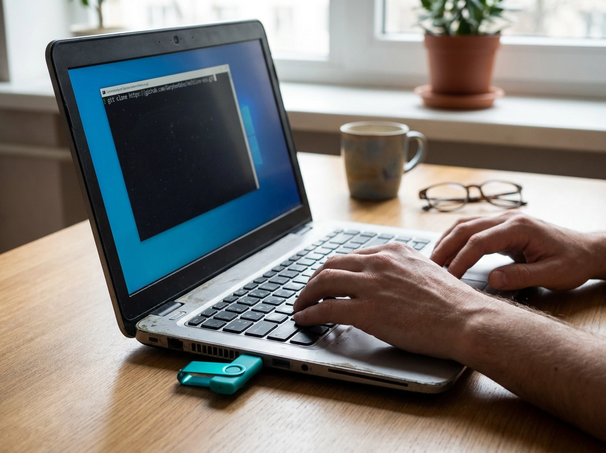 Open the Repo First: One Command